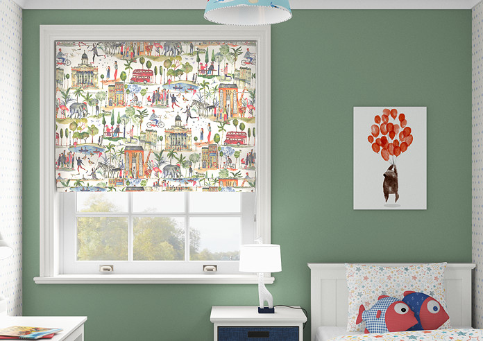 Out And About, Paintbox - Roman Blind - Image 3